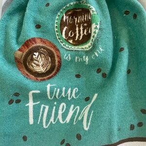 Coffee Is My True Friend Oven Towel